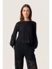Soaked in Luxury Langarm-Bluse SLHenni Gerade Passform in Black