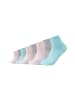 Skechers Kurzsocken 8er Pack mesh ventilation in pastel turquoise