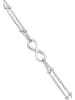 Elli Armband 925 Sterling Silber Infinity, Kugel in Silber