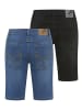 ARIZONA Jeansshorts in blue used/ black
