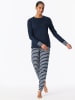 Schiesser Schlafanzug Casual Essentials in nachtblau