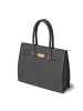 Kmisso Henkeltasche Echt Leder in Nero