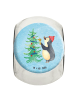 Mr. & Mrs. Panda Bonbonglas Pinguin Weihnachtsbaum ohne Spruch in Eisblau