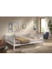 58 aufm Kessel BODENBETT Kapua 140x200 umbaubar zum Tagesbett Kiefer Massivholz Weiß