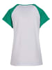 Urban Classics T-Shirts in white/ferngreen