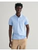 Gant T-Shirt in capri blue