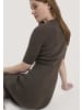 Hessnatur Hessnatur Strick Kleid Regular aus Bio-Baumwolle und Wolle in kakao braun