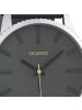Oozoo Analog-Armbanduhr Oozoo Timepieces grau extra groß (ca. 48mm)