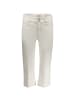 Guess Jeans Weiße Baumwoll-Caprihose