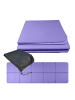 relaxdays Yogamatte in Lila - (B)61 x (H)0,6 x (T)183 cm