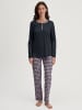 Calida Pyjama in dark sapphire