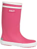 AIGLE Regenstiefel Lolly-Pop 2 in pink/weiß in pink/weiß