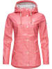 ragwear Regenjacke YM-Marge in Rose Waves