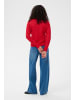 Kaffe Strickpullover KAiris Regular fit in Haute Red Melange