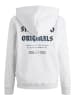 JACK & JONES Junior Kapuzenpullover in Bright White