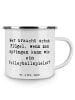Mr. & Mrs. Panda Becher Spruch Volleyball Sprung mit Spruch in Weiß
