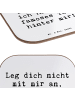 Mr. & Mrs. Panda Bierdeckel Spruch Im Team zuMenschmenarbeiten mit ... in Weiß