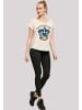 F4NT4STIC Long Cut T-Shirt Harry Potter Ravenclaw Crest in Whitesand