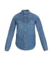 Le Temps des Cerises Jeanshemd in MEDIUM BLUE DENIM