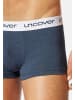 UNCOVER BY SCHIESSER Retro Short / Pant Basic in Schwarz / Blau