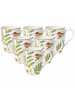 Villeroy & Boch 6er Set Kaffeebecher Amazonia Anmut 350 ml in bunt