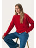 PART TWO Strickpullover MariaPW Lockere Passform in Salsa