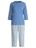 Calida Pyjama in riviera blue
