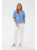 Cream Kurzarm-Bluse CRTiah Regular fit in Blue Toile