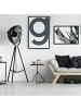 relaxdays Beistelltisch in Schwarz - (H)59 x Ø40 cm