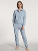 Calida Loung/Sweatjacke mit Reissverschluss in Blue fog