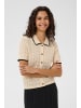 SAINT TROPEZ Strickjacke RonetteSZ Gerade Passform in Turtledove