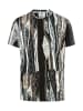 Carlo Colucci T-Shirt Fiaider in Schwarz / Mehrfarbig