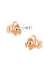 Alexander York Ohrstecker CLOWNFISCH in 925 Sterling Silber, 2-tlg. in orange