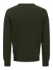 Jack & Jones Pullover JJEGlobe in oliv - 0005
