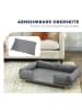 Pawhut Hundesofa Dunkelgrau 96L x 66B x 24H cm