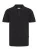 BLEND Poloshirt BHALK in Schwarz