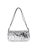 Liebeskind Berlin Cloud II Schultertasche XS Leder 25 cm metallic silver