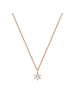 Glanzstücke München Halskette Sterling Silber Zirkonia in roségold