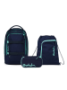 Satch Schulrucksack-Set PACK "Ocean Mint" 3-tlg. in Blau