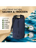 Where Tomorrow PVC dry bag Style 02 10L dunkelblau  Blau