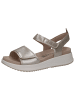Caprice Sandale in TAUPE METALLIC