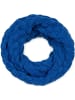 styleBREAKER Strick Loop Schal in Royalblau