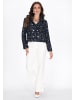 faina Women Blazer in navy multicolor