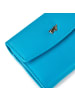 Braun Büffel Joy Geldbörse RFID Schutz Leder 10.5 cm in indigo blue