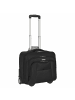 D&N Business - 2-Rollen Businesstrolley 43 cm Polyester (schwarz) in schwarz