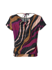Mart Visser Benza Print Top Dunkelbeere