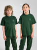 Hummel Hummel T-Shirt Hmlclean Kinder in DARK GREEN