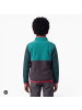 Trollkids Fleece Pullover Flekkefjord in dark cyan