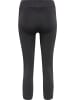 Hummel 3/4-Leggings Hmlci Seamless 3/4 Tights in BLACK MELANGE