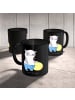 Mr. & Mrs. Panda Tasse Ergotherapeutin Superheldin mit Spruch in Schwarz